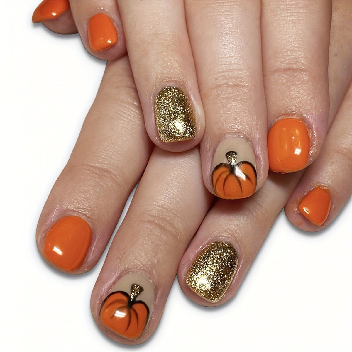 French Glitter Nail Patches