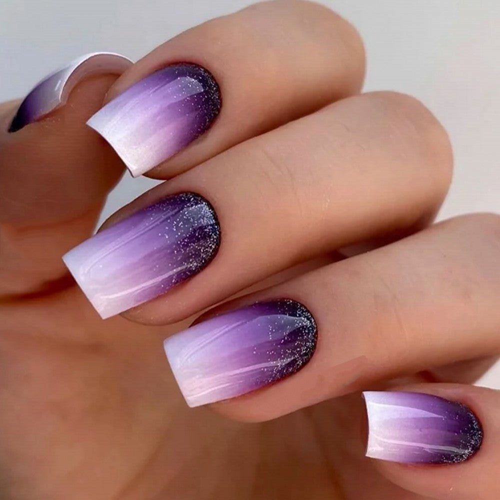 French Glitter Nail Patches