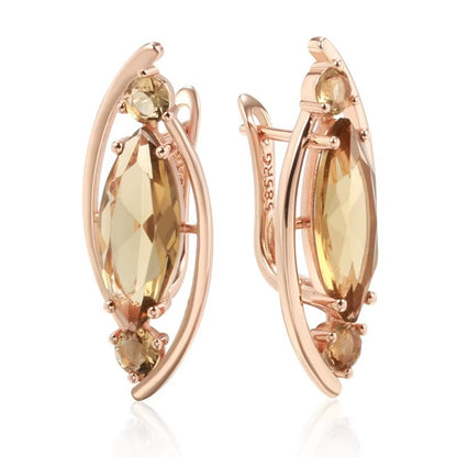 French Hollow Heart Earrings
