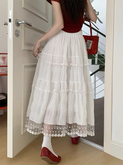 French lace midi dress