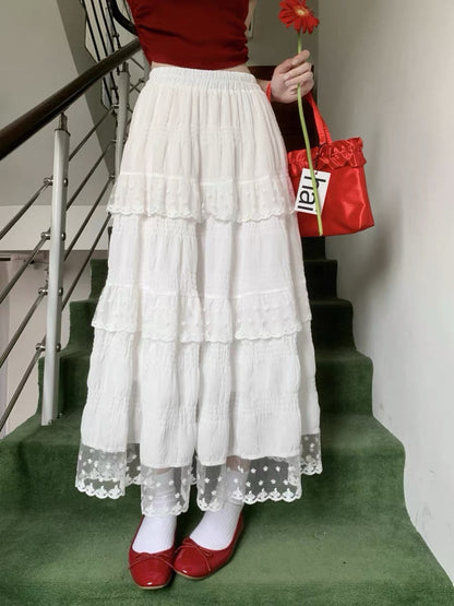 French lace midi dress