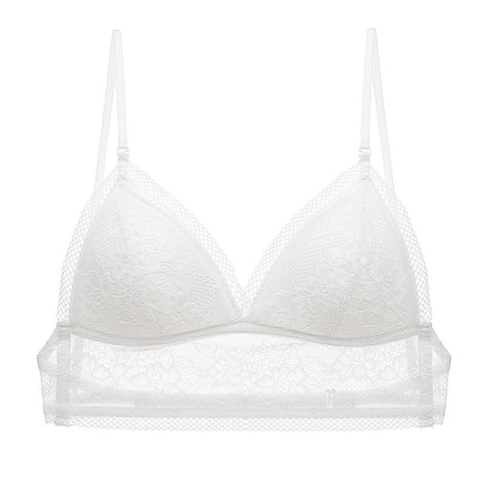 French Lace Triangle Cup Bra