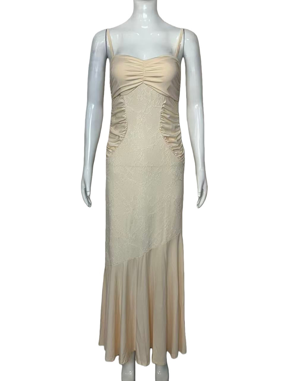 French Light Mature Sling Dress