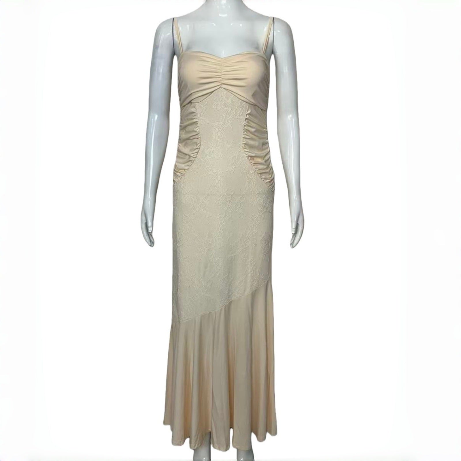 French Light Mature Sling Dress