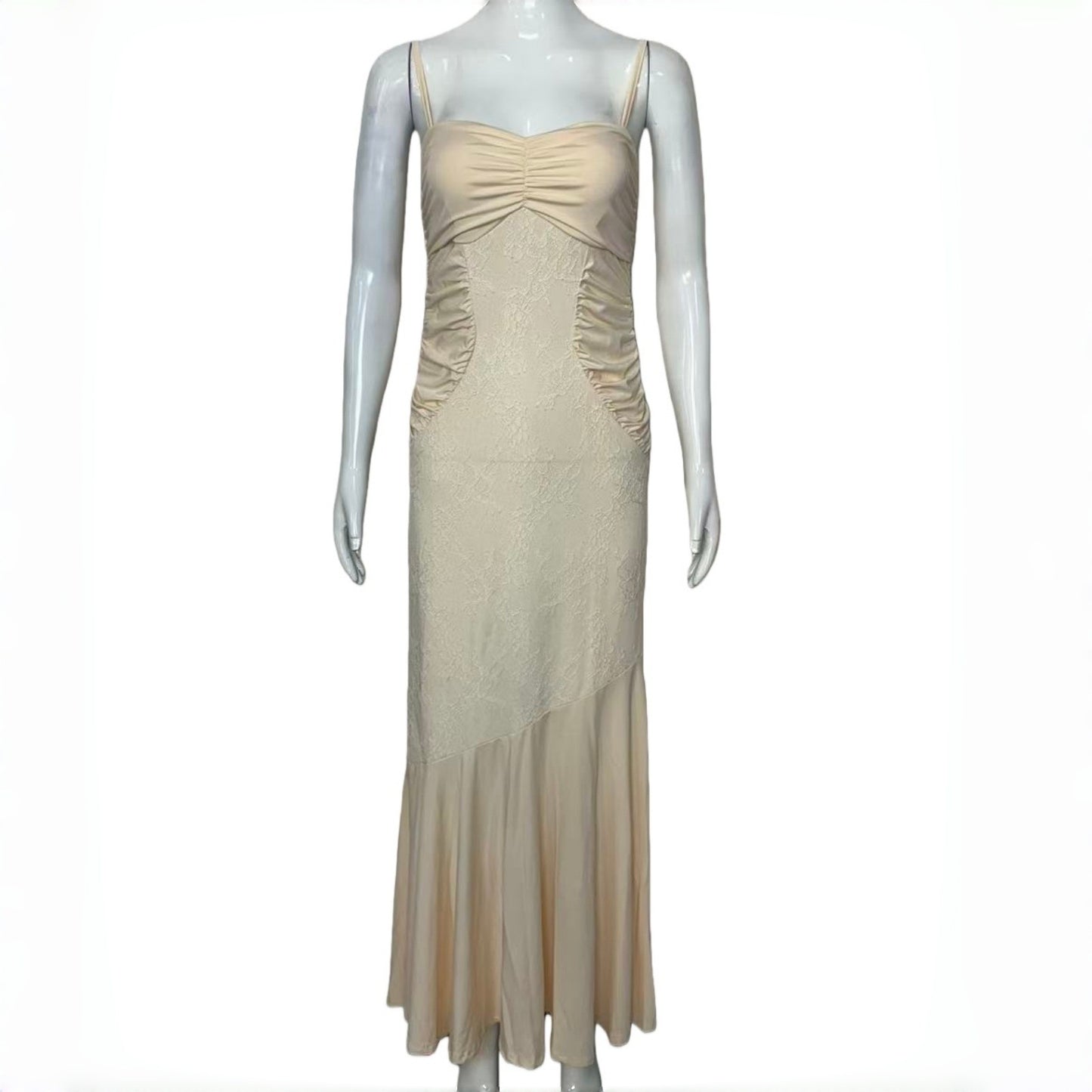 French Light Mature Sling Dress