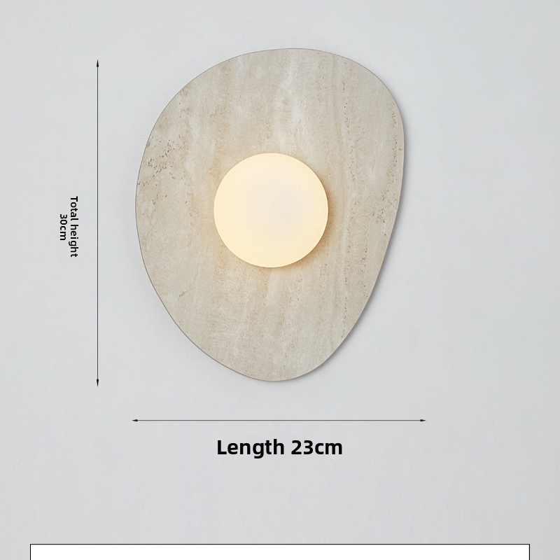 French medieval wall lamp living room background wall lamp