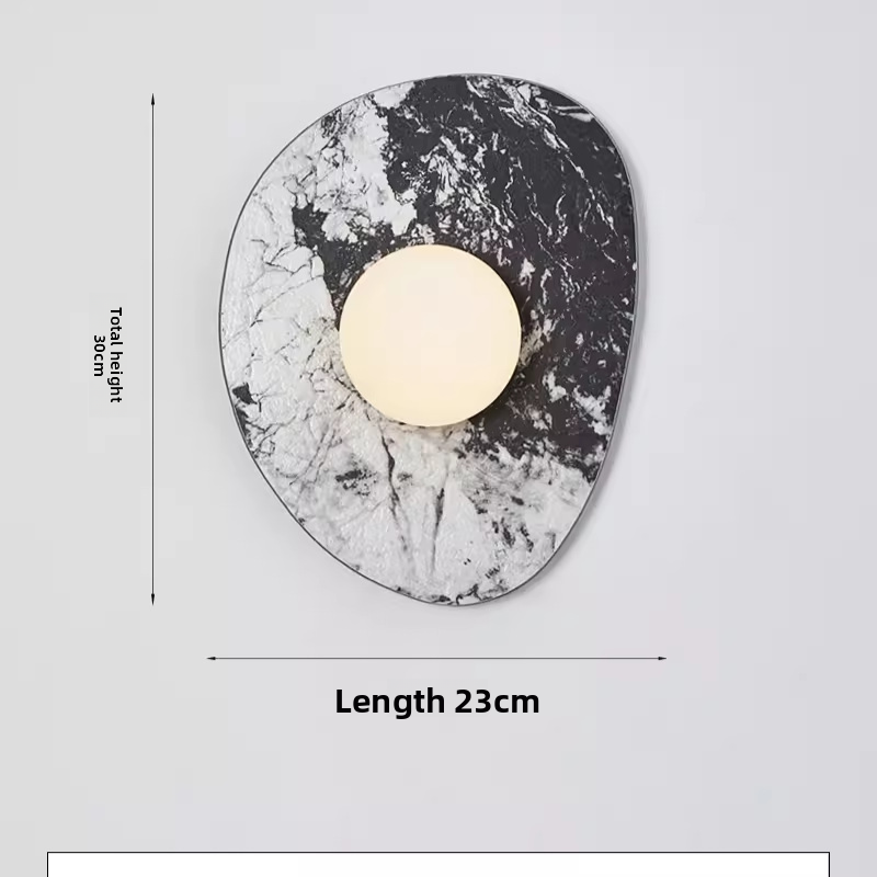 French medieval wall lamp living room background wall lamp