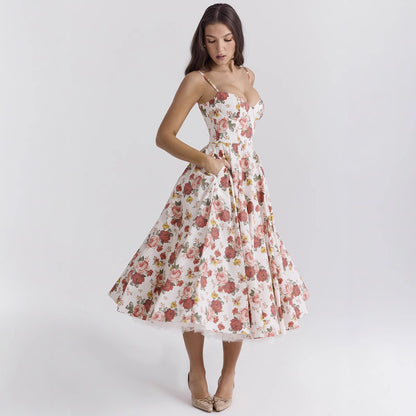 French Mesh Princess Dress with Large Swing