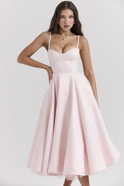 French Mesh Princess Dress with Large Swing