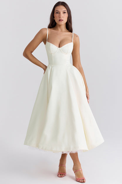 French Mesh Princess Dress with Large Swing