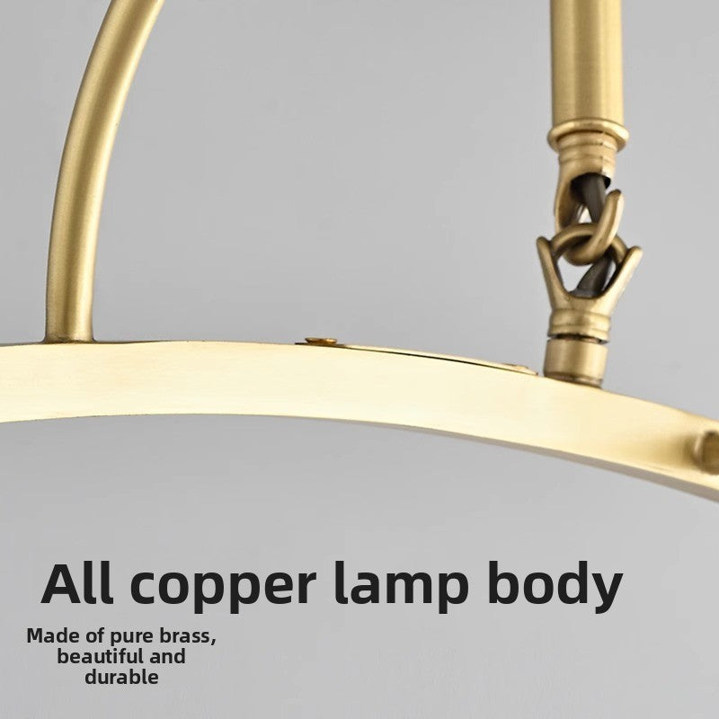 French Nordic Tulip Chandelier Light