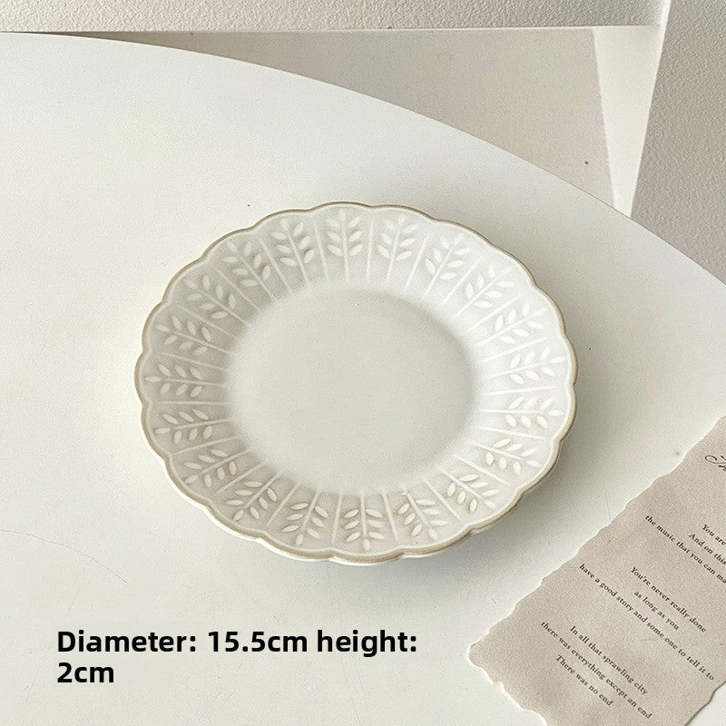 French Retro Ceramic Plate
