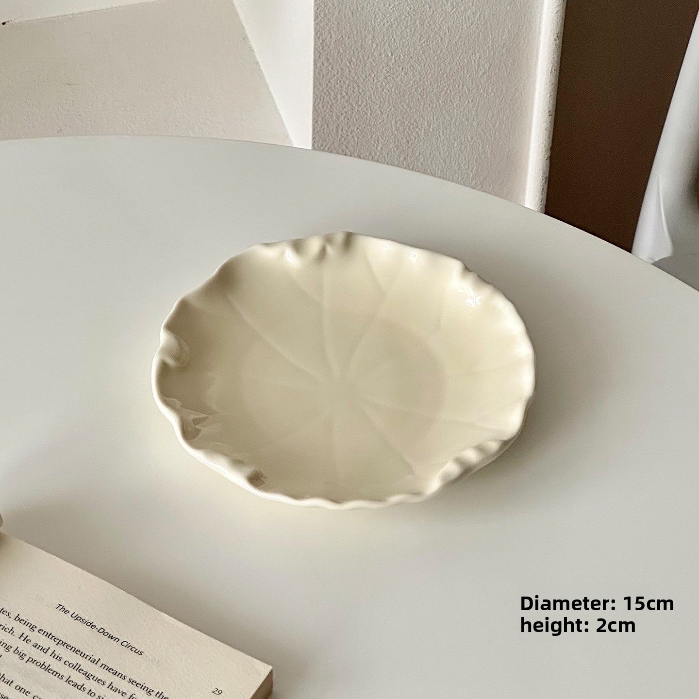 French Retro Ceramic Plate