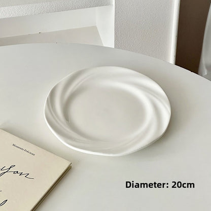 French Retro Ceramic Plate