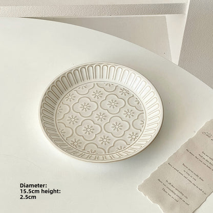 French Retro Ceramic Plate