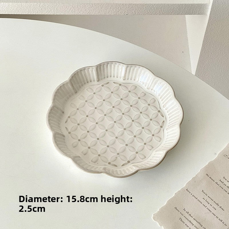 French Retro Ceramic Plate