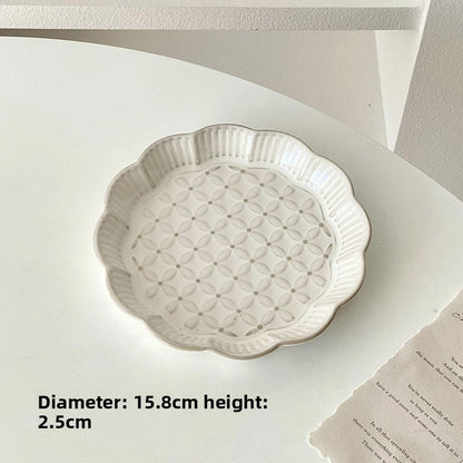 French Retro Ceramic Plate