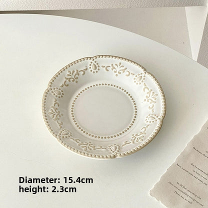 French Retro Ceramic Plate