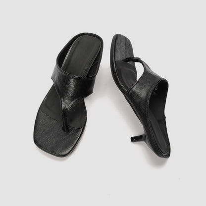 French Retro High Heel Sandals