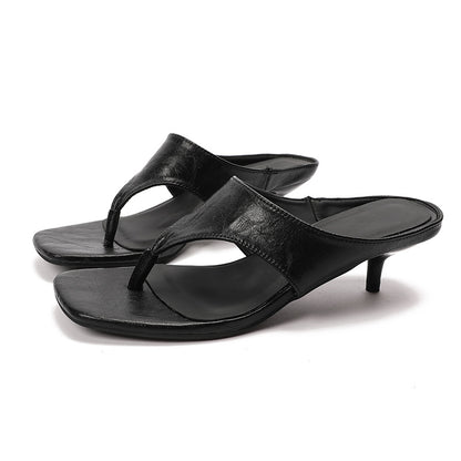 French Retro High Heel Sandals
