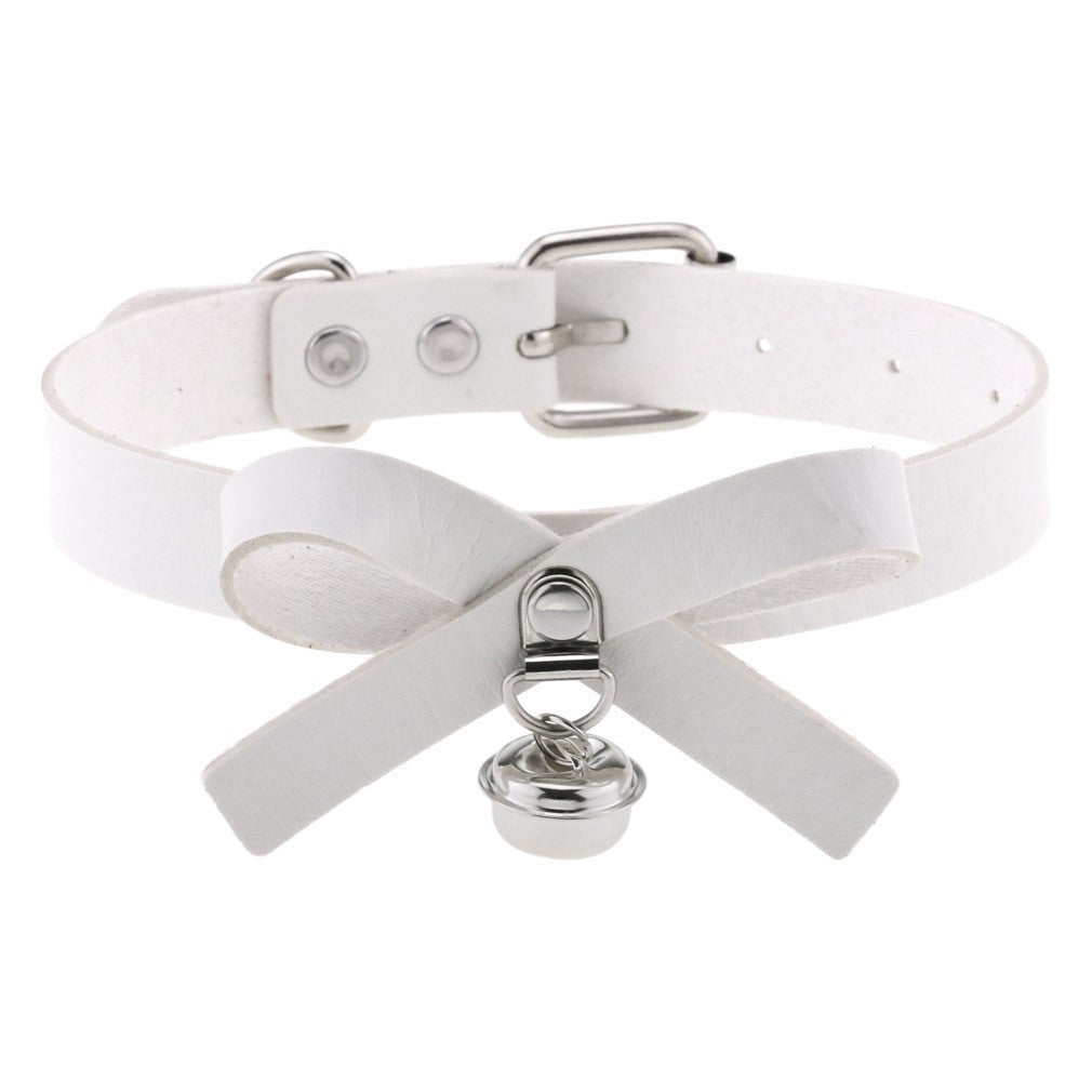 French Retro Red Rose Flower Collar