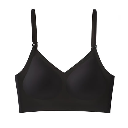 French Seamless Backless Bra - Wire-Free Comfort with Adjustable Straps