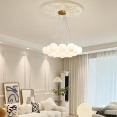 7 Head White Cloud glass