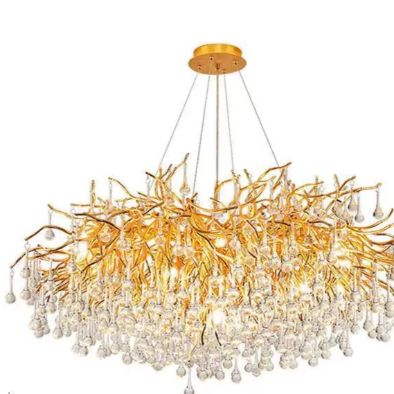 French Style Crystal Chandelier LED Lighting