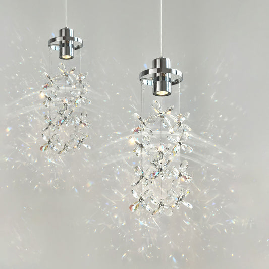 French Style Crystal Pendant Chandelier
