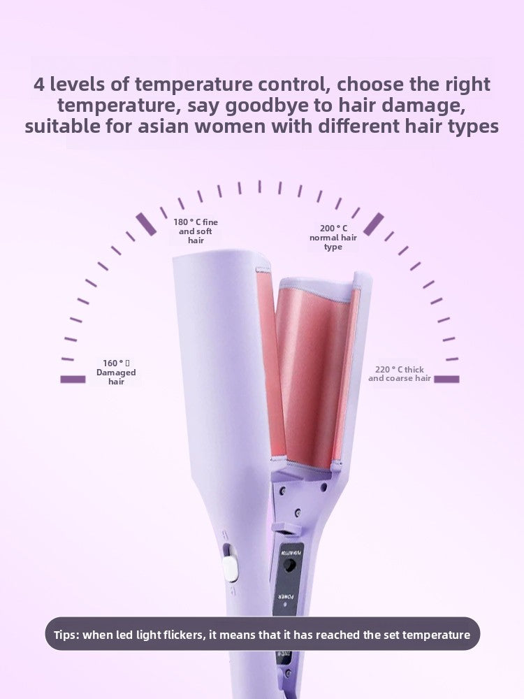 French-style egg roll hair curler