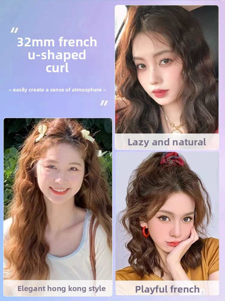 French-style egg roll hair curler