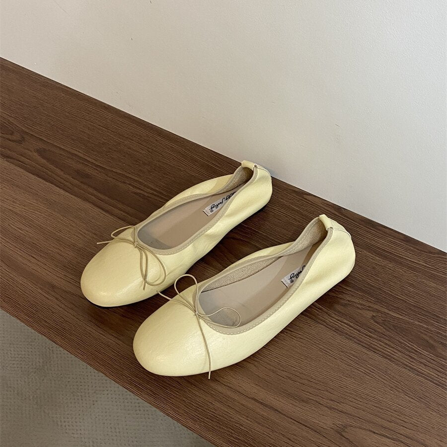 French-Style Flat Single Shoes for Women