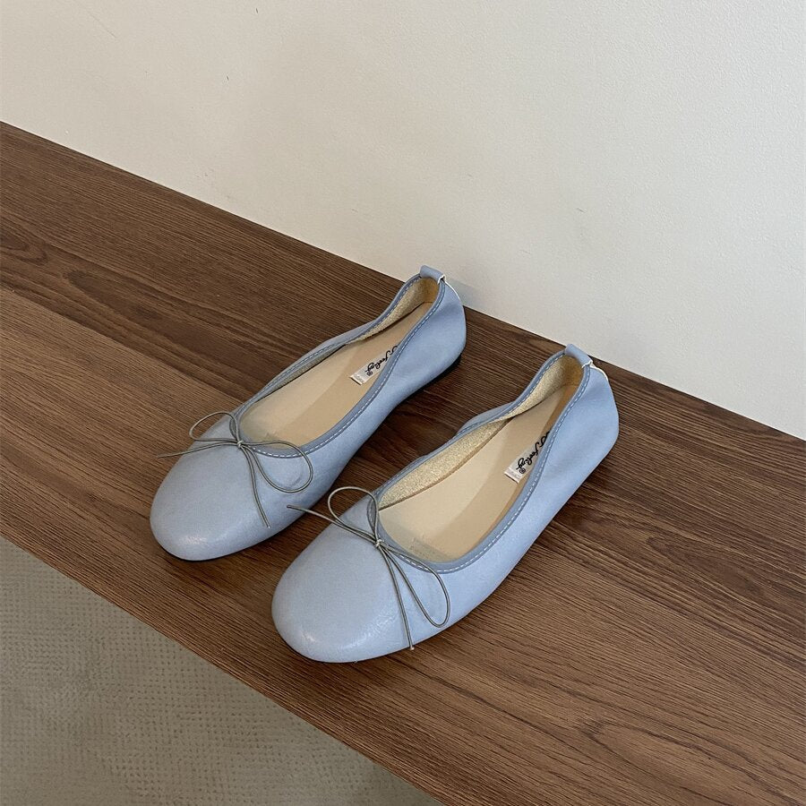 French-Style Flat Single Shoes for Women