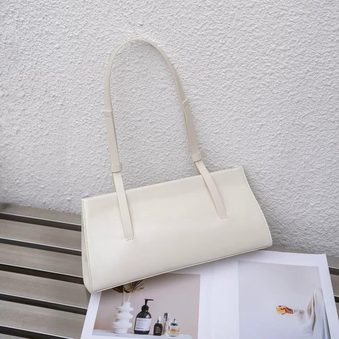 French Style Genuine Leather Shoulder Bag