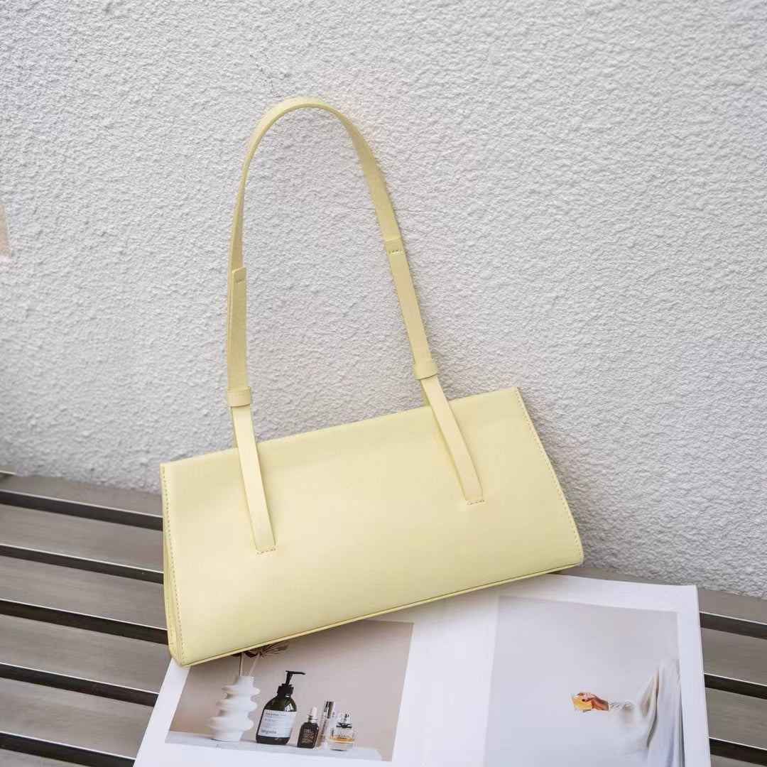 French Style Genuine Leather Shoulder Bag