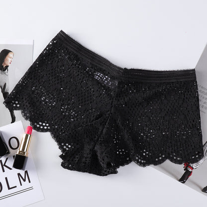 French Style Lace Women's Mid-Waist Panties