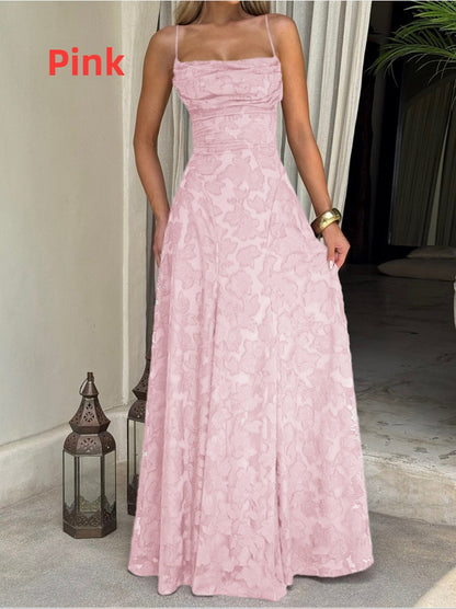 French-style long dress