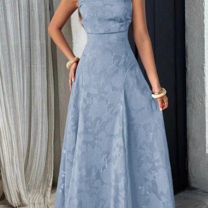 French-style long dress