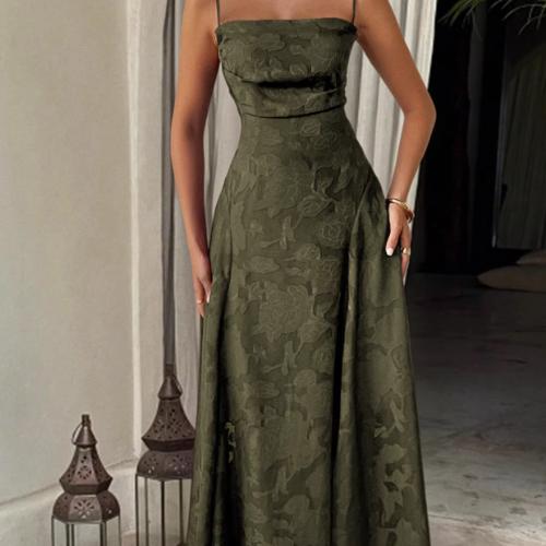 French-style long dress