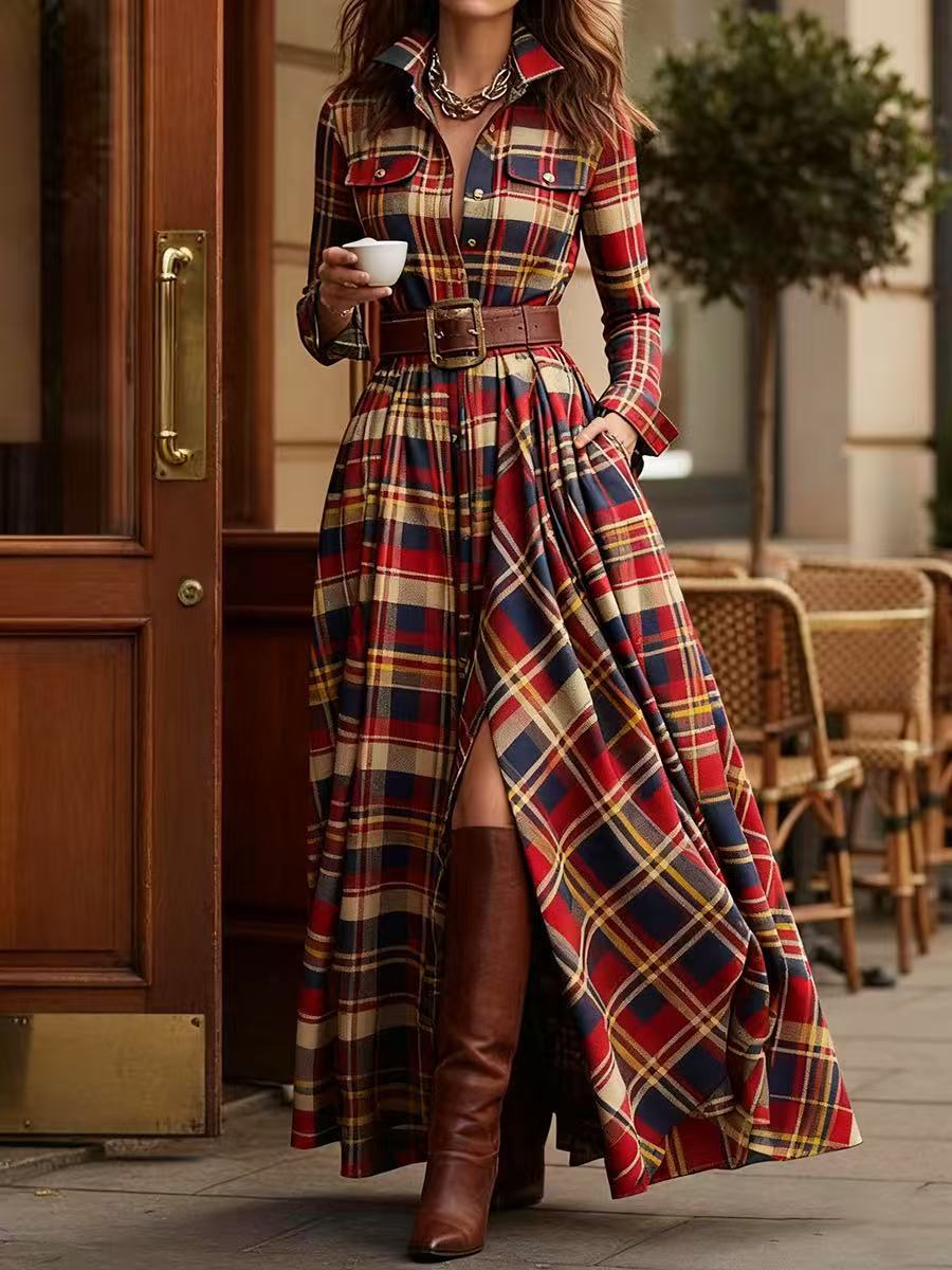 French Style Maxi Dress