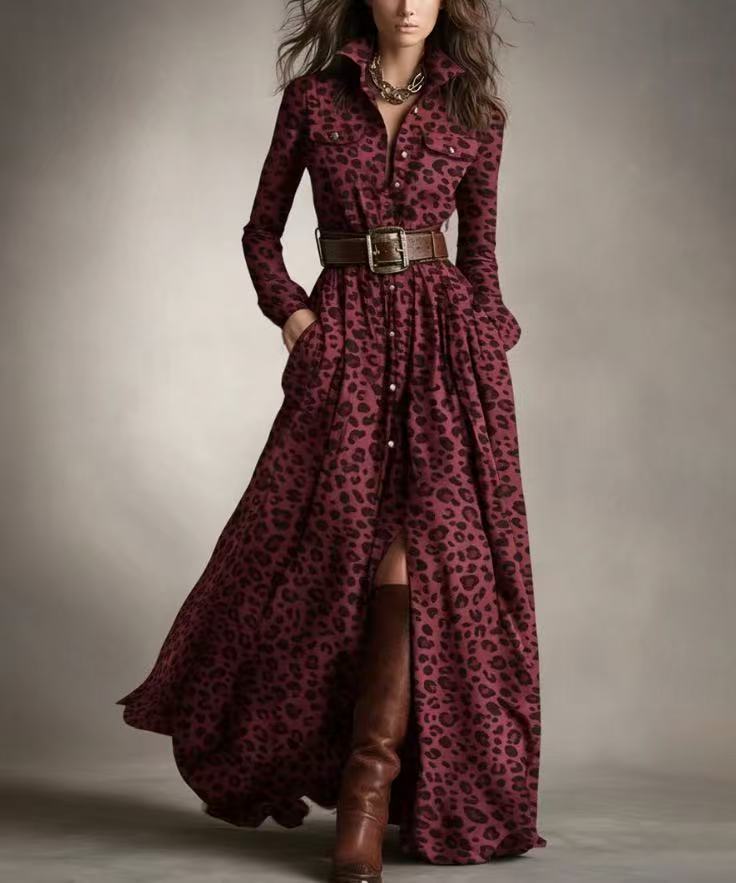 French Style Maxi Dress