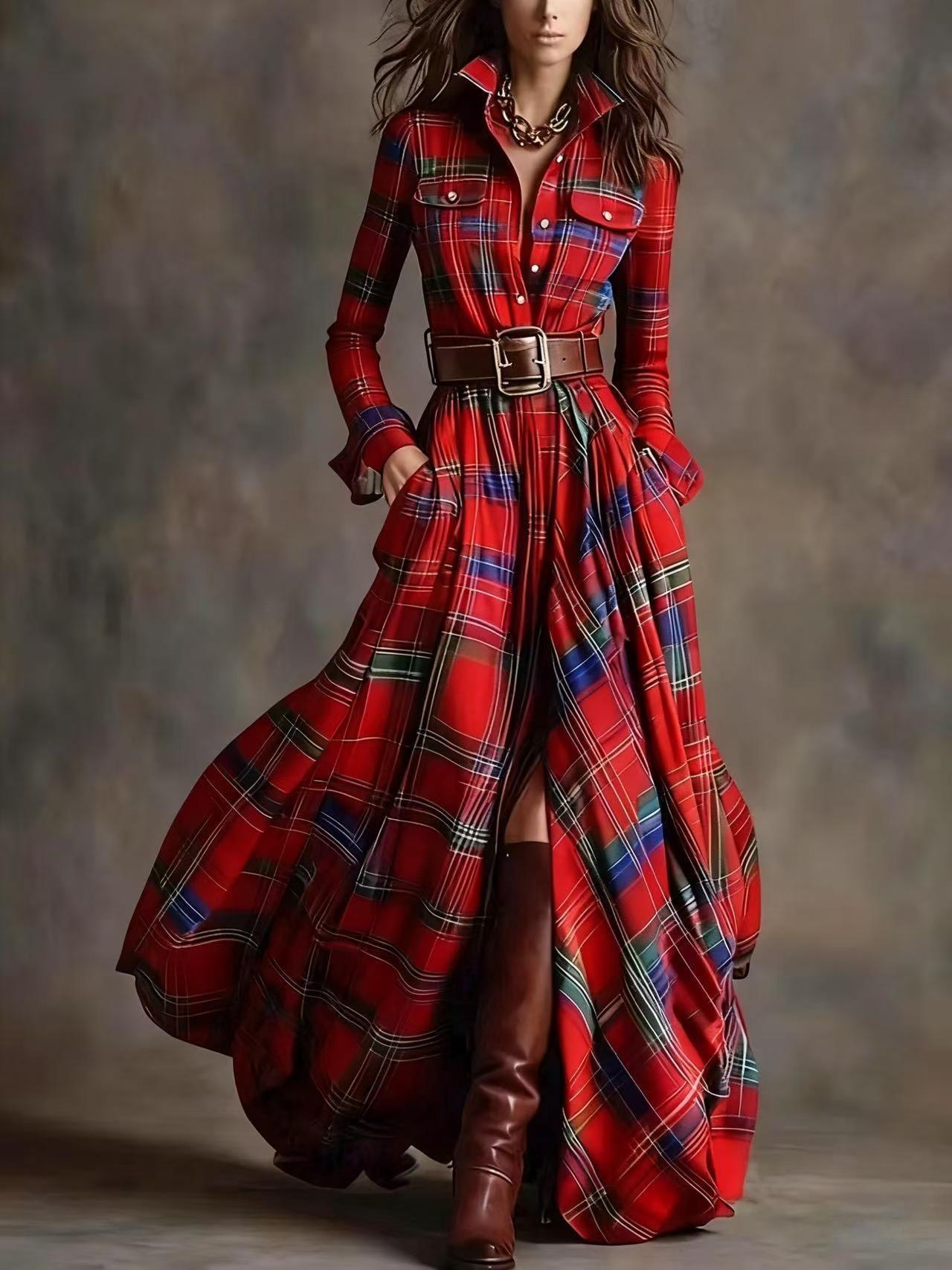 French Style Maxi Dress