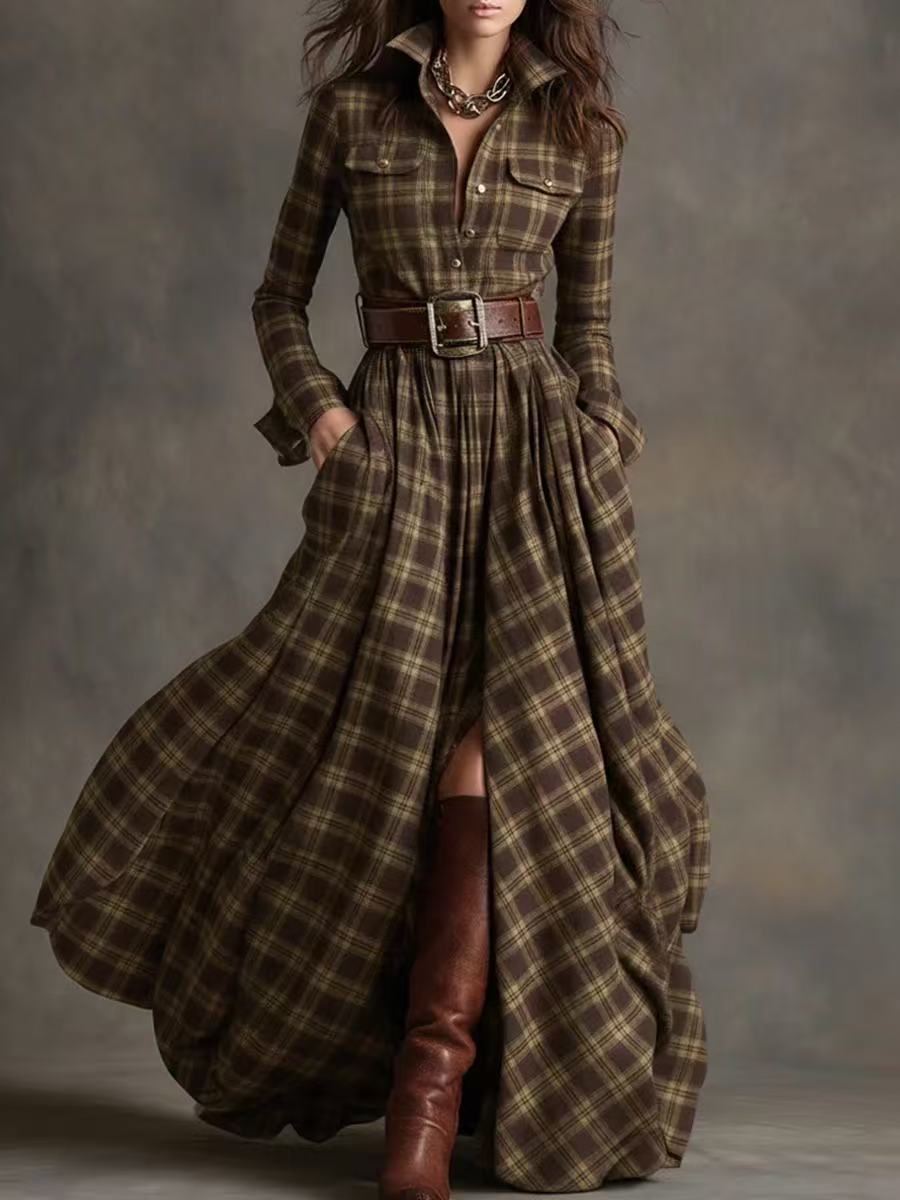French Style Maxi Dress
