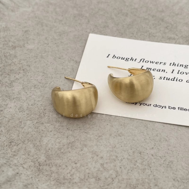 French Style Pearl Tassel Earrings with 925 Silver Needles