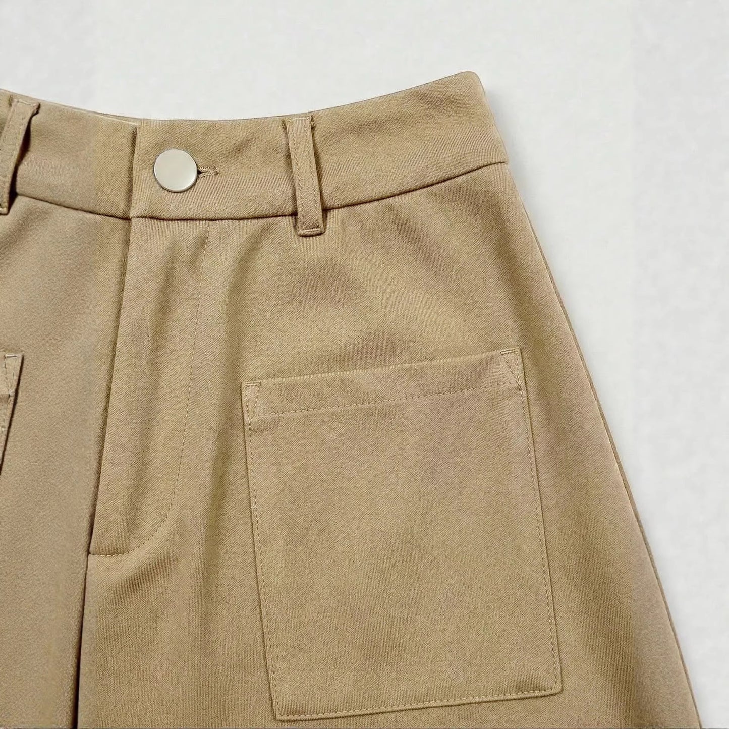 French-Style Slimming A-Line Midi Skirt