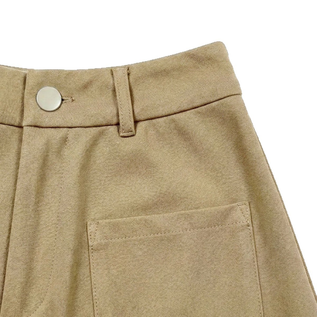 French-Style Slimming A-Line Midi Skirt