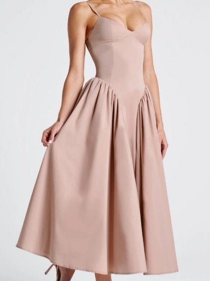 French Style Slimming Long Dress