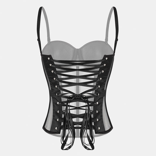 French-Style Soft Underwire Bra Vest