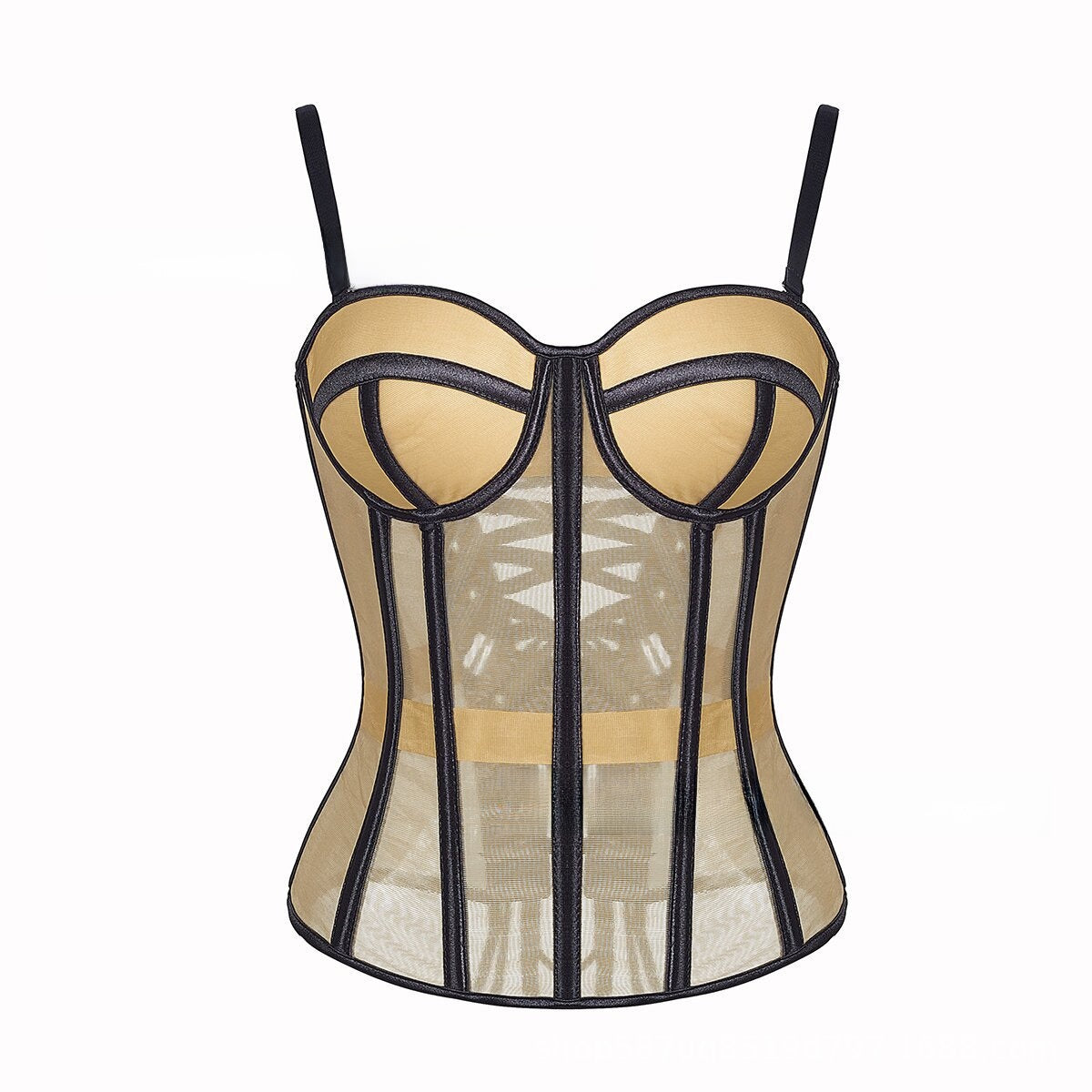 French-Style Soft Underwire Bra Vest
