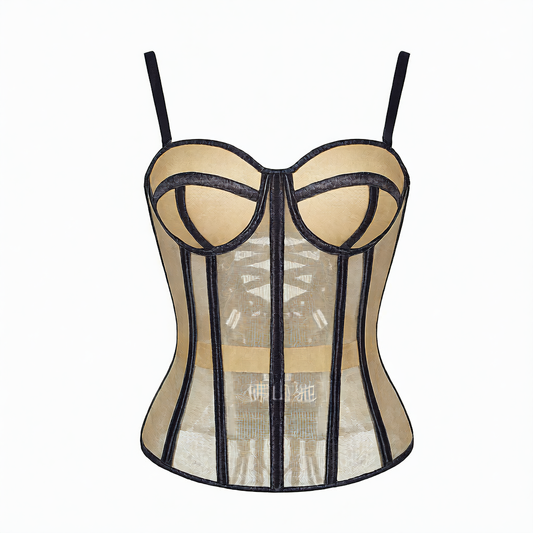 French-Style Soft Underwire Bra Vest